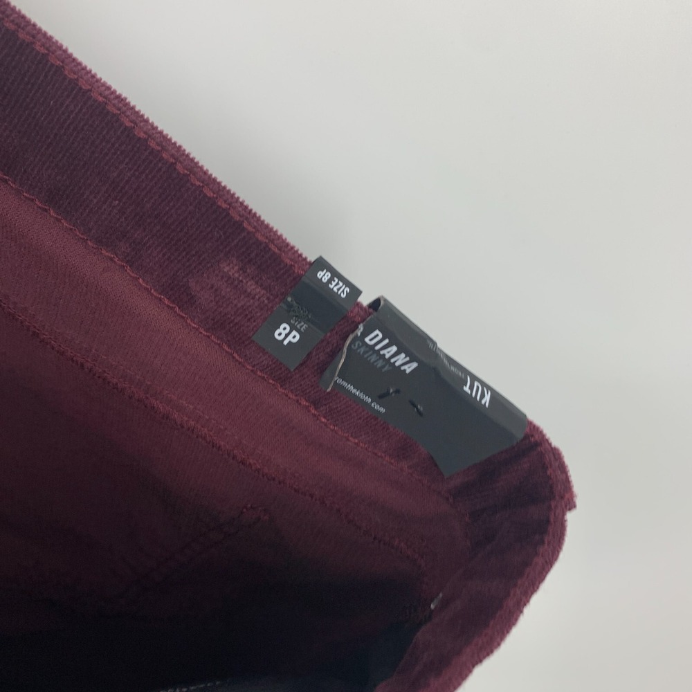 Kut from the Kloth Pants Diana Corduroy Skinny Relaxed Fit - Picture 10 of 11